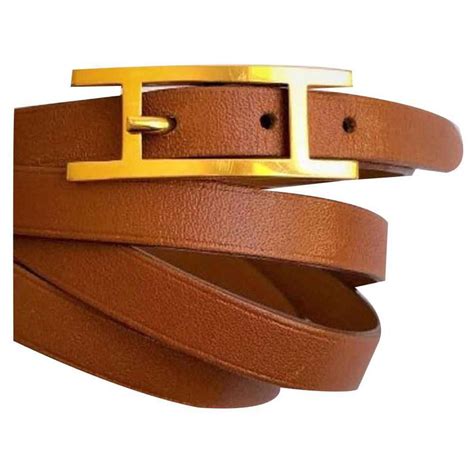 bracelet en cuir hermes|bracelet Hermes original.